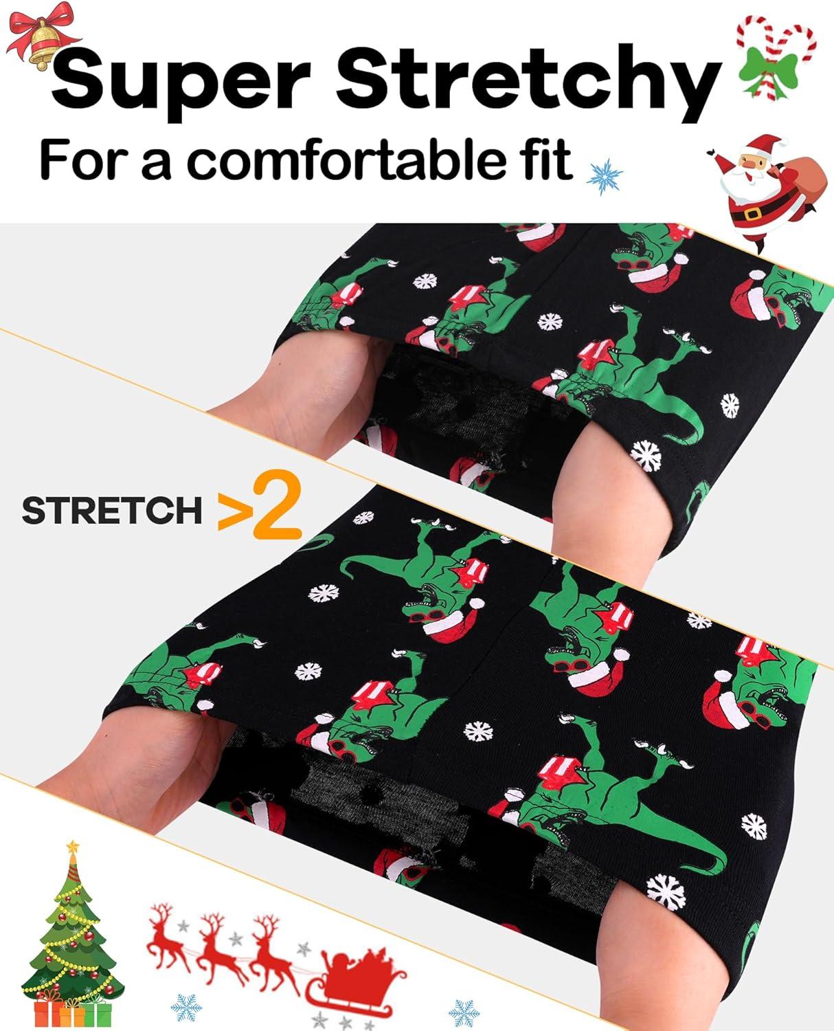 imageDAUGHTER QUEEN 18 Months12 Years Boys amp Girls Christmas Pajamas 100 Cotton Sleepwear2pcsblackdinosaurcba24