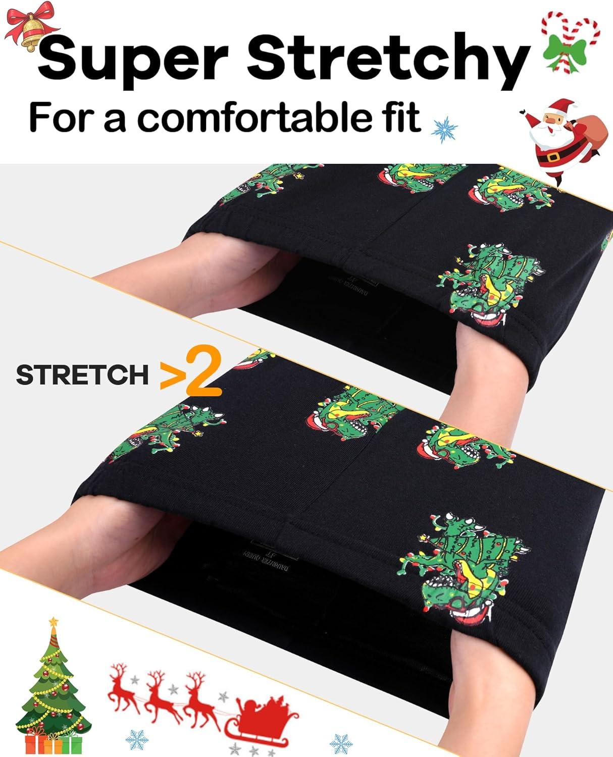 imageDAUGHTER QUEEN 18 Months12 Years Boys amp Girls Christmas Pajamas 100 Cotton Sleepwear2pcsblackdinosaurcba25