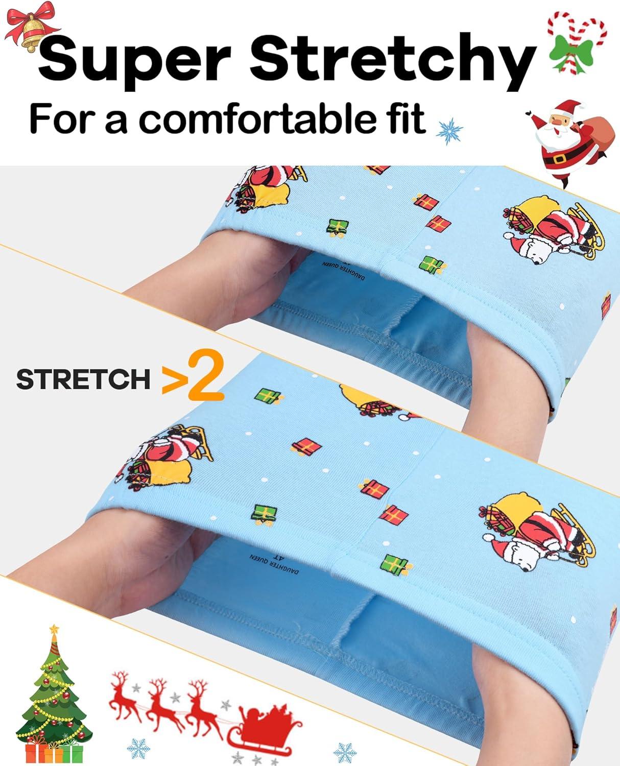 imageDAUGHTER QUEEN 18 Months12 Years Boys amp Girls Christmas Pajamas 100 Cotton Sleepwear2pcsbluepolar Bearcba25