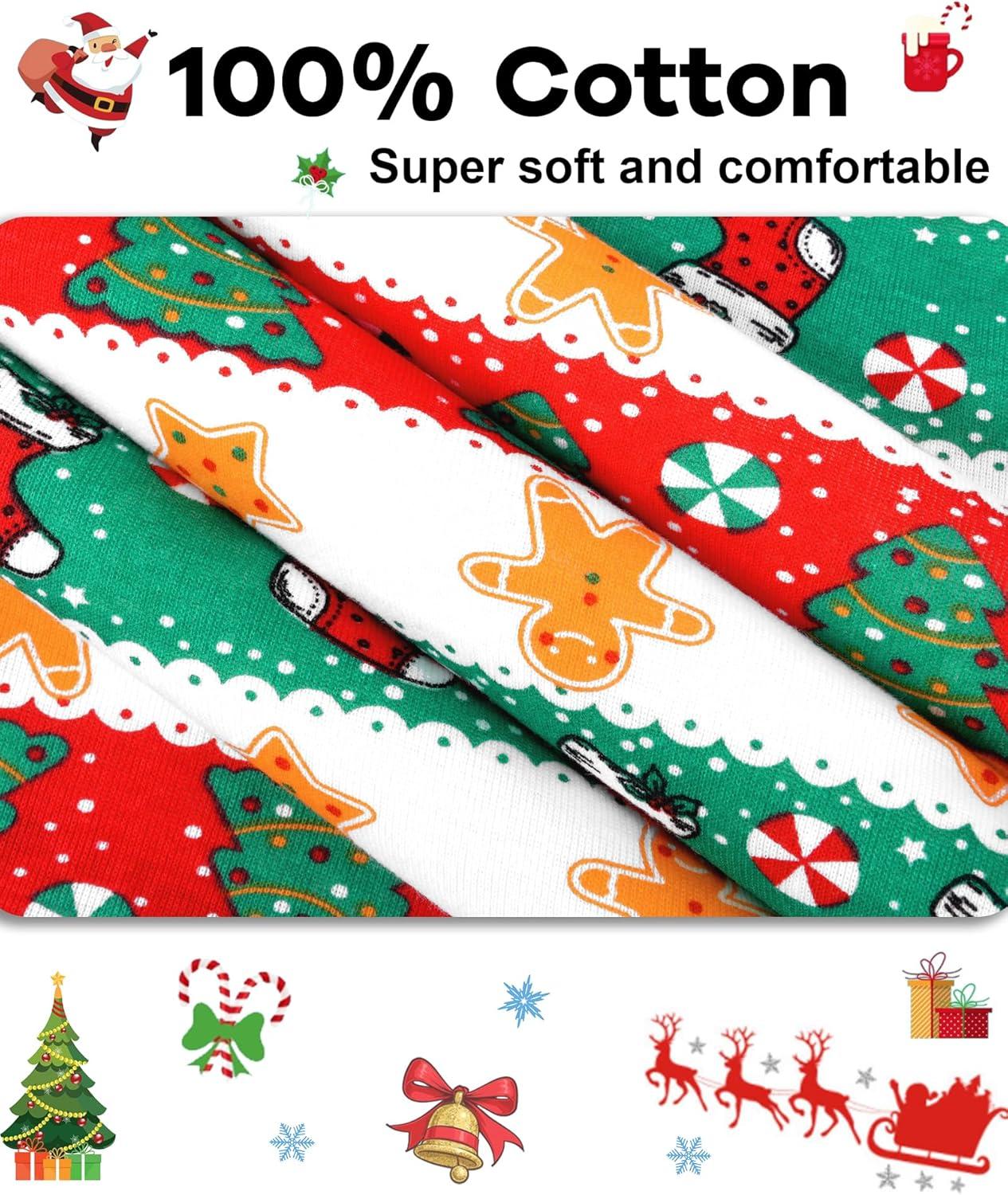 imageDAUGHTER QUEEN 18 Months12 Years Boys amp Girls Christmas Pajamas 100 Cotton Sleepwear2pcscolorfulfair Islecba25