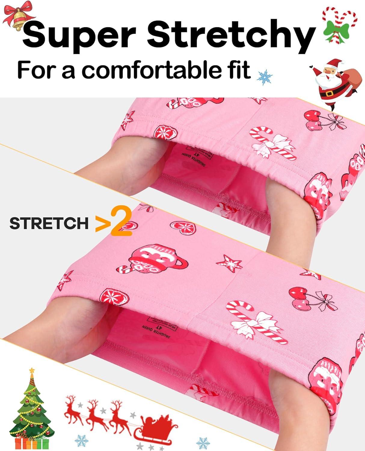 imageDAUGHTER QUEEN 18 Months12 Years Boys amp Girls Christmas Pajamas 100 Cotton Sleepwear2pcspinkcandy Canecga25