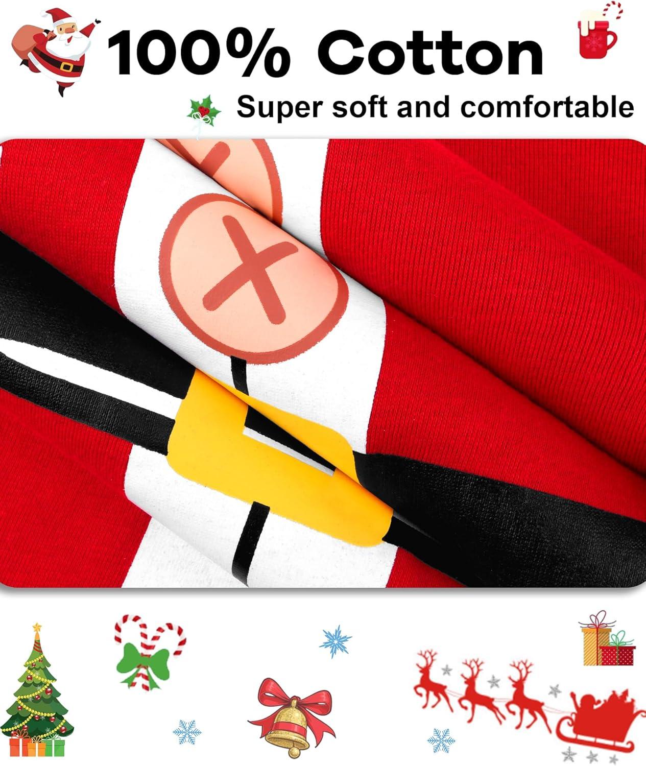 imageDAUGHTER QUEEN 18 Months12 Years Boys amp Girls Christmas Pajamas 100 Cotton Sleepwear2pcsredsanta Clauscbga25