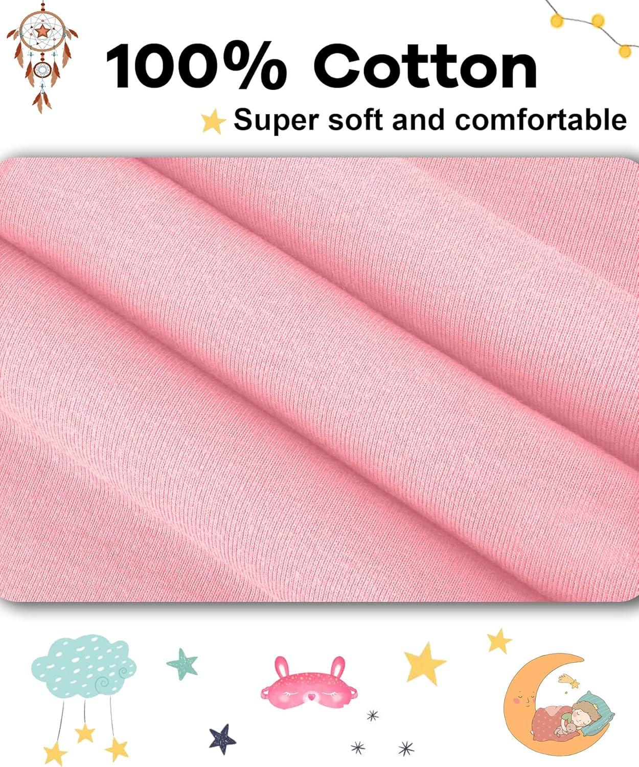 imageDAUGHTER QUEEN Boys amp Girls 100 Cotton Holiday Pajamas Halloween Christmas Sleepwear 18M12Y2pcspinksolidlga25