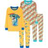4pcs-yellow/Colorful-shark-lba25