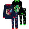 4pcs-navy/Black-dragon-lba25