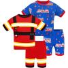 4pcs-red/Blue-fire Truck-sba24