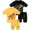 4pcs-yellow/Black-dinosaur-sba25