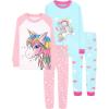 4pcs-blue/Pink-unicorn-lga24