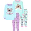 4pcs-blue/Purple-koala-lga24