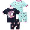 4pcs-blue/Navy-unicorn-sga25
