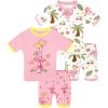 4pcs-pink/White-flamingo-sga26