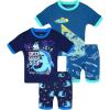 4pcs-blue/Navy Blue-shark-sba26