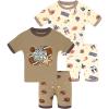 4pcs-brown/Beige-football-sba26