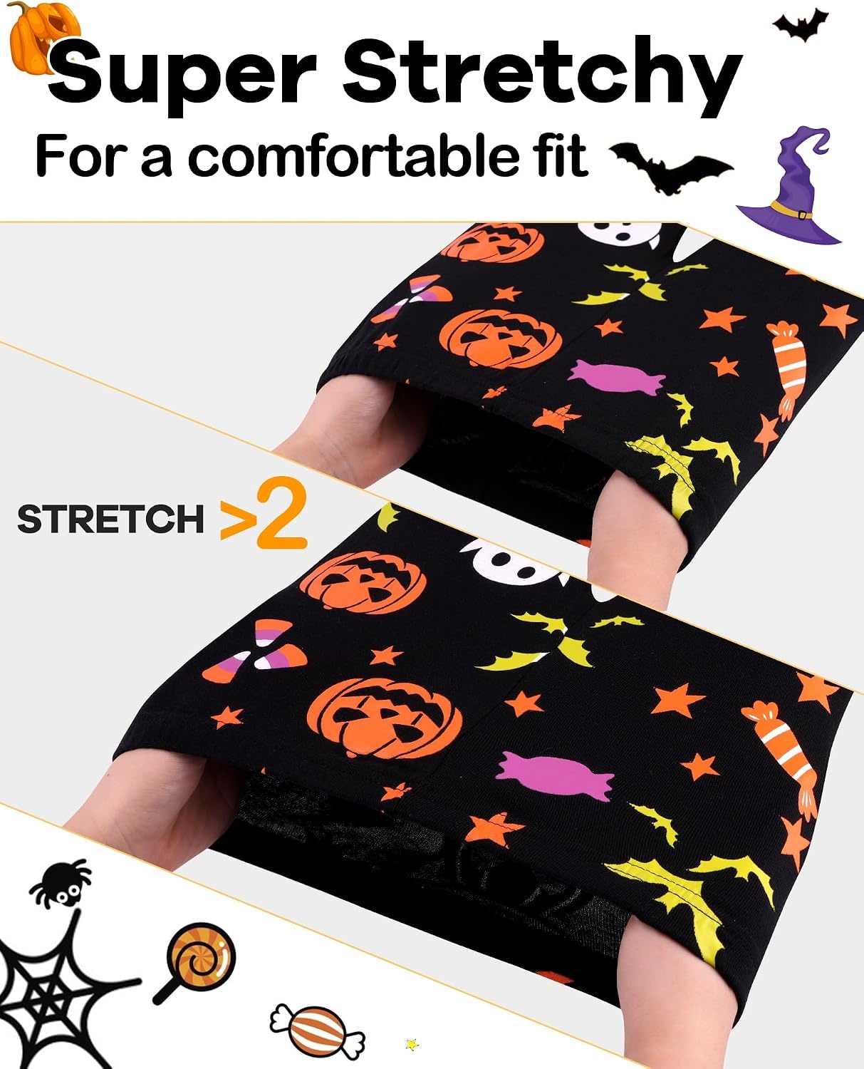 image:imageDAUGHTER QUEEN Boys amp Girls 100 Cotton Halloween amp Christmas PJS 18M12Y Soft Breathable Comfortable Tagless Snug Fit Festive Great for Gift Giving2pcsblackGlow in Darkskeletonhba24