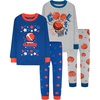 4pcs-blue/Gray-basketball-lba25
