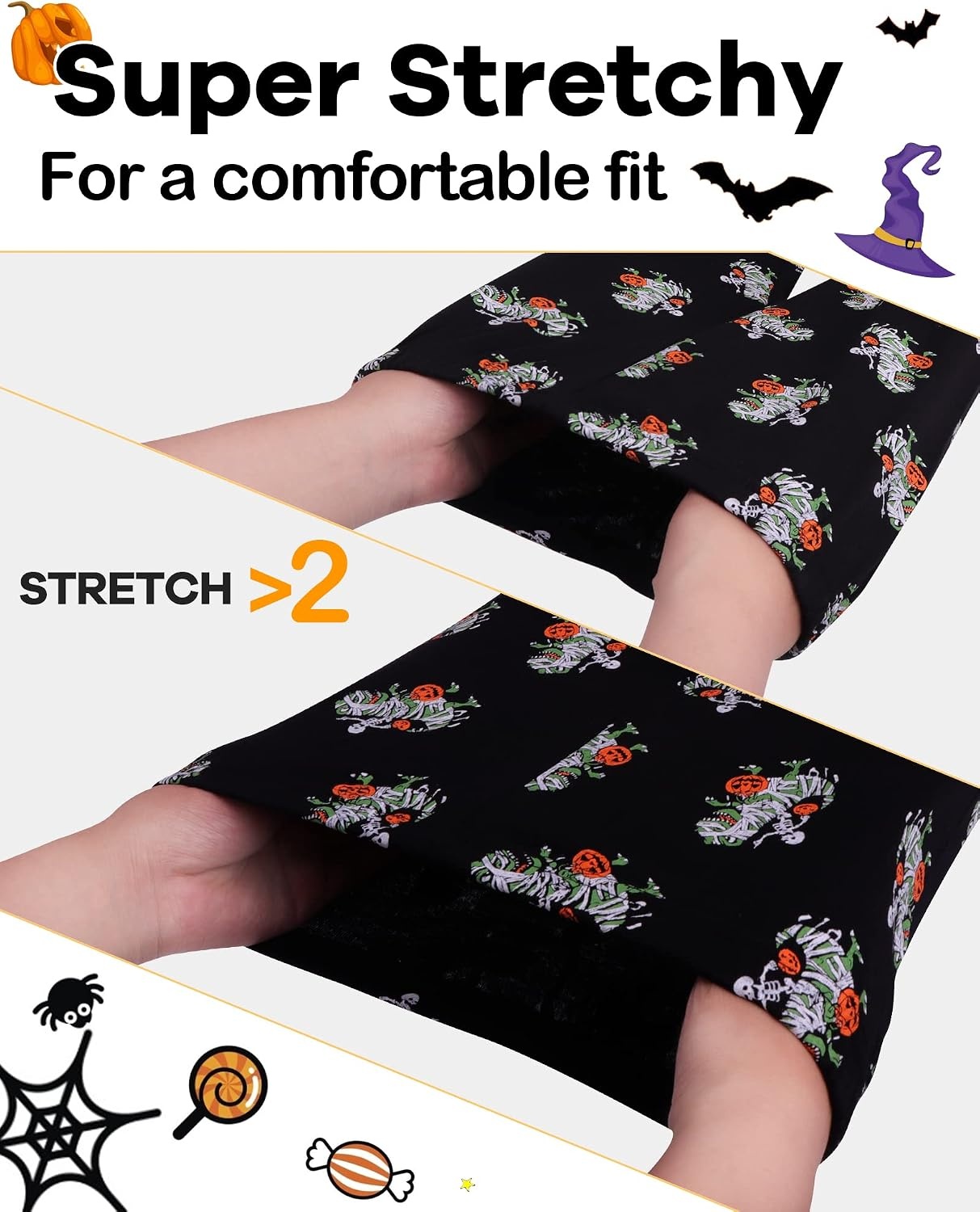 image:imageDAUGHTER QUEEN Boys amp Girls 100 Cotton Halloween amp Christmas PJS 18M12YDinosaurBlackOrangea22